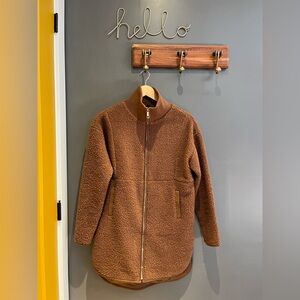 RW & Co fleece zipper jacket